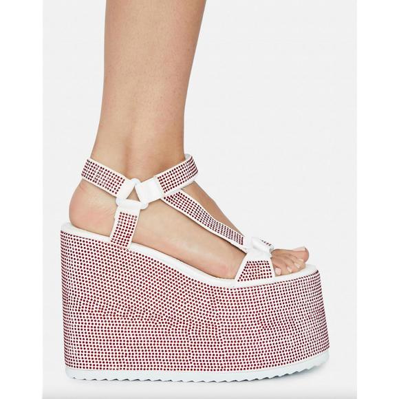 AZALEA WANG Shoes - NEW AZALEA WANG women's series multi sandals in red